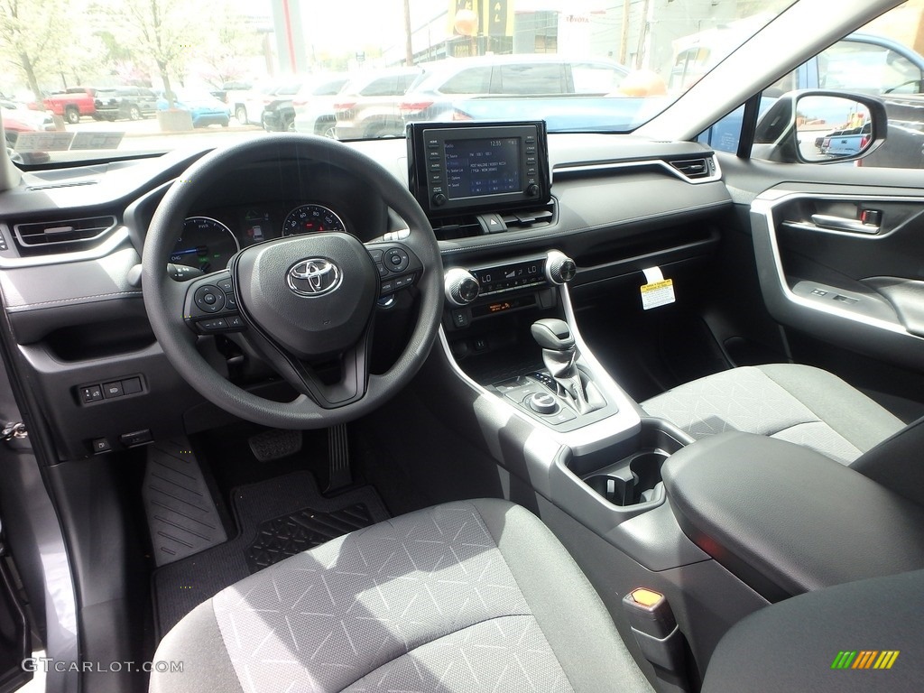 Black Interior 2019 Toyota Rav4 Xle Awd Hybrid Photo