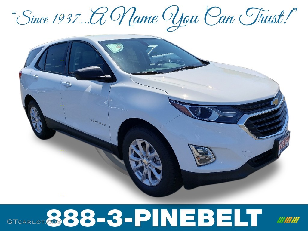 2019 Equinox LS - Summit White / Medium Ash Gray photo #1