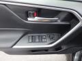Black 2019 Toyota RAV4 XLE AWD Hybrid Door Panel