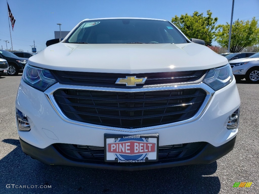 2019 Equinox LS - Summit White / Medium Ash Gray photo #2
