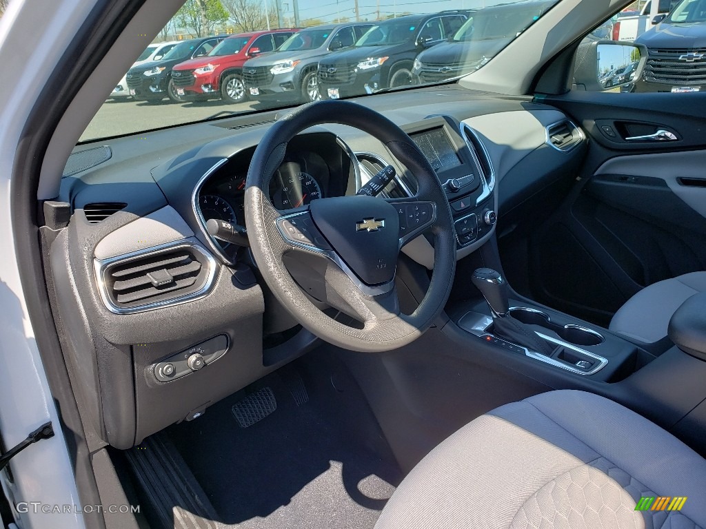 2019 Equinox LS - Summit White / Medium Ash Gray photo #7
