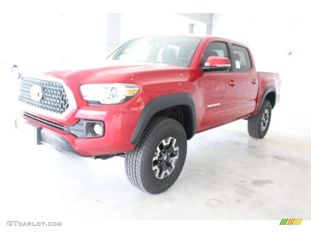 2019 Tacoma TRD Off-Road Double Cab 4x4 - Barcelona Red Metallic / TRD Graphite photo #3