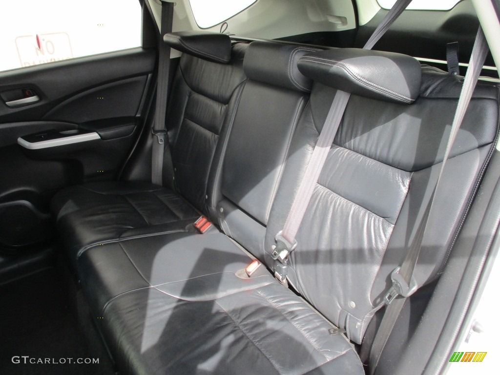 2012 CR-V EX-L 4WD - Alabaster Silver Metallic / Black photo #13