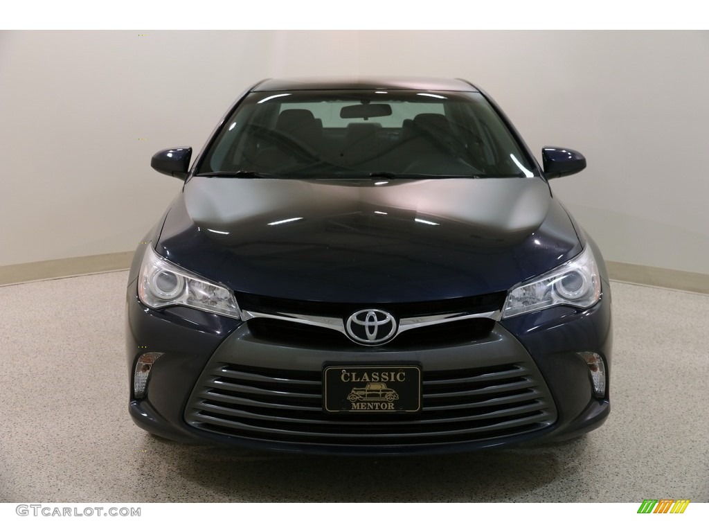 2015 Camry LE - Parisian Night Pearl / Black photo #2