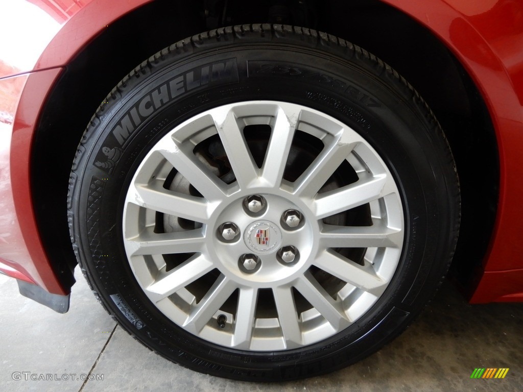 2010 CTS 4 3.0 AWD Sedan - Crystal Red Tintcoat / Cashmere/Cocoa photo #12