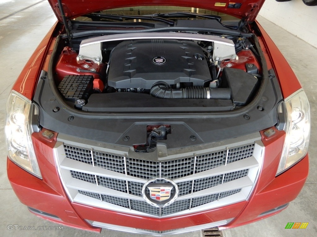 2010 CTS 4 3.0 AWD Sedan - Crystal Red Tintcoat / Cashmere/Cocoa photo #13