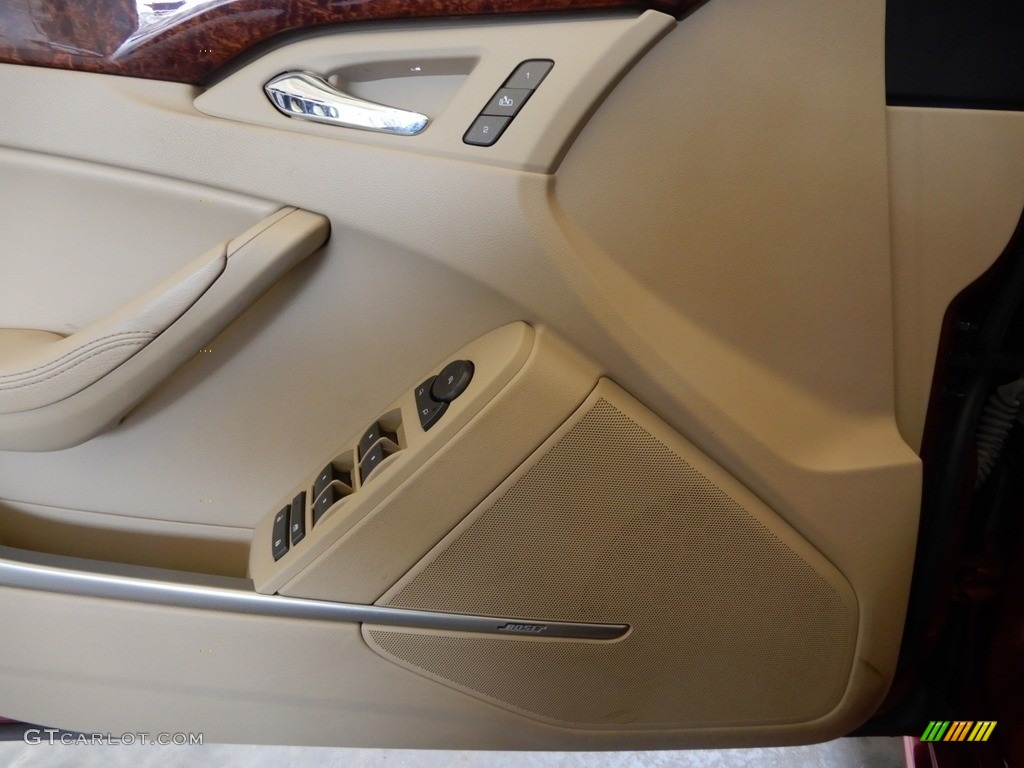 2010 CTS 4 3.0 AWD Sedan - Crystal Red Tintcoat / Cashmere/Cocoa photo #18