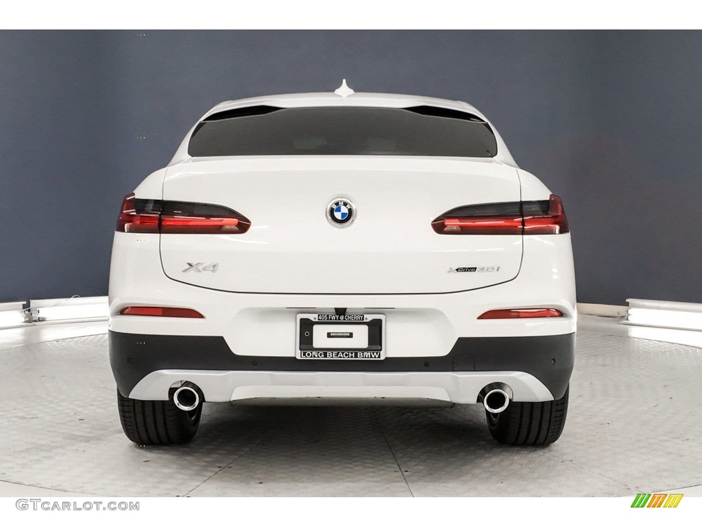 2019 X4 xDrive30i - Alpine White / Tacora Red photo #3