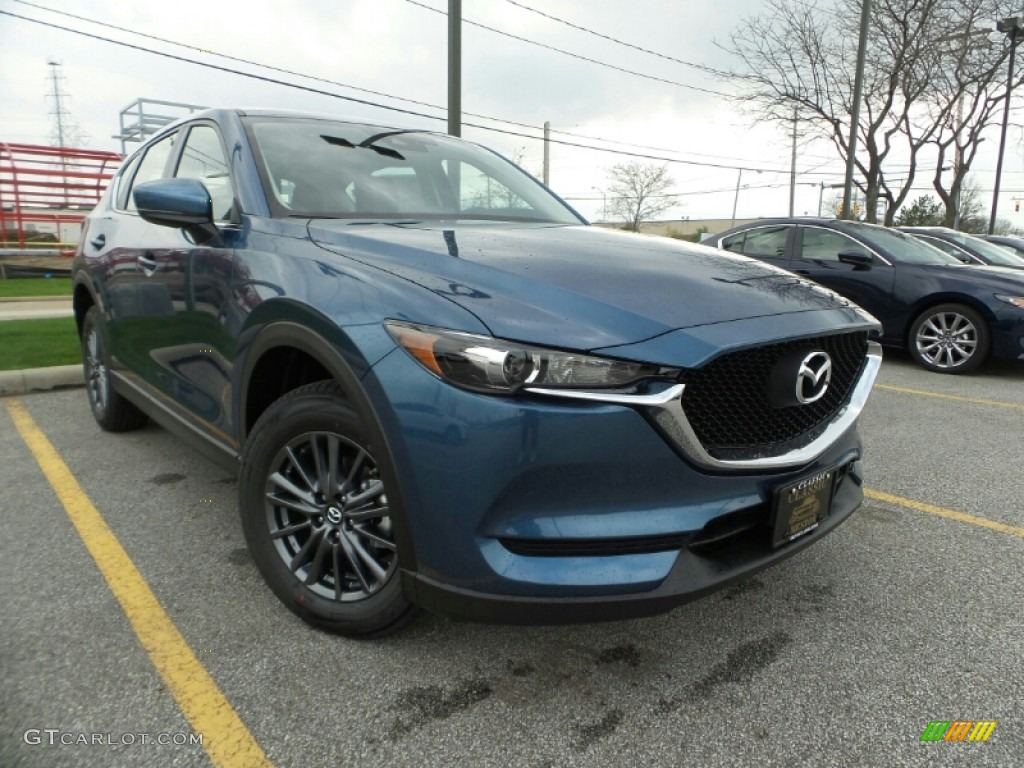 2019 CX-5 Sport AWD - Eternal Blue Mica / Black photo #1