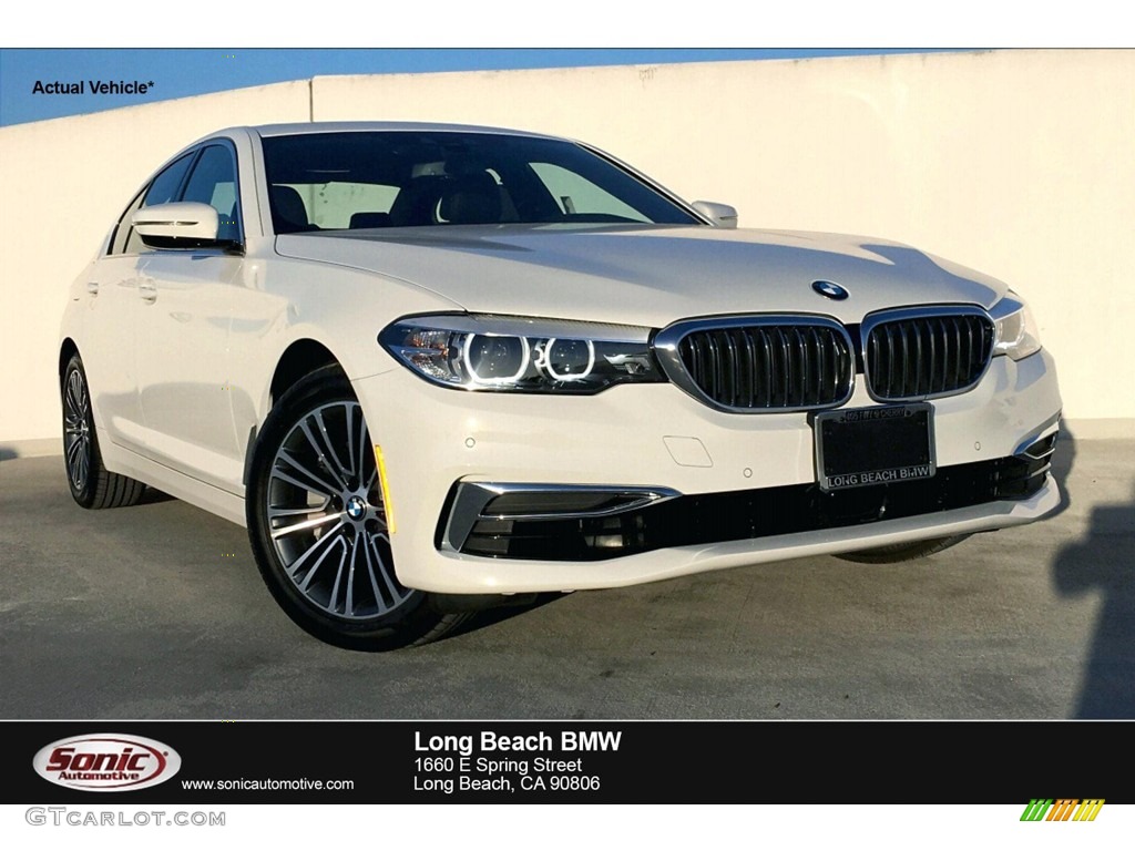 Alpine White BMW 5 Series