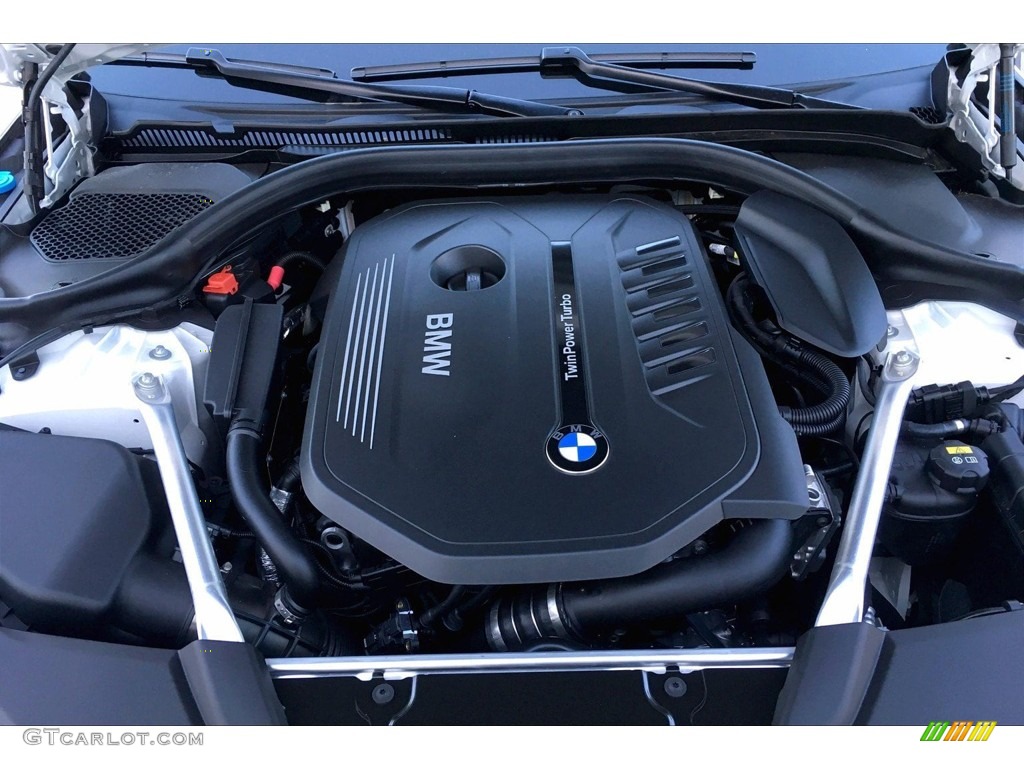 2019 5 Series 540i Sedan - Alpine White / Black photo #9