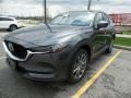 2019 Machine Gray Metallic Mazda CX-5 Signature AWD  photo #3