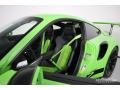 2019 Porsche 911 Black/Lizard Green Interior Front Seat Photo