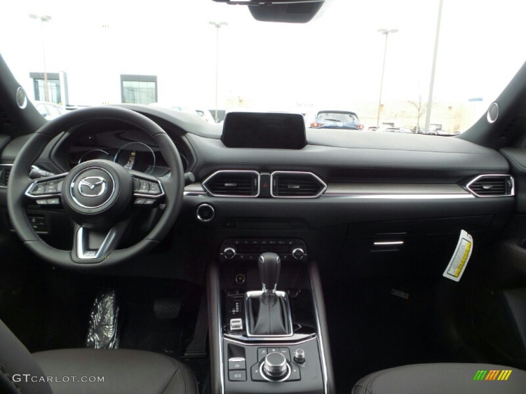 2019 Mazda CX-5 Signature AWD Caturra Brown Dashboard Photo #133030230