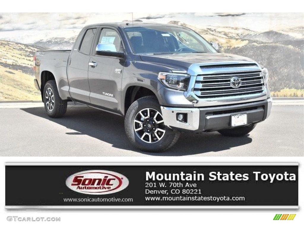 2019 Tundra Limited Double Cab 4x4 - Magnetic Gray Metallic / Black photo #1