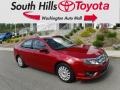 2010 Red Candy Metallic Ford Fusion SE #133020588