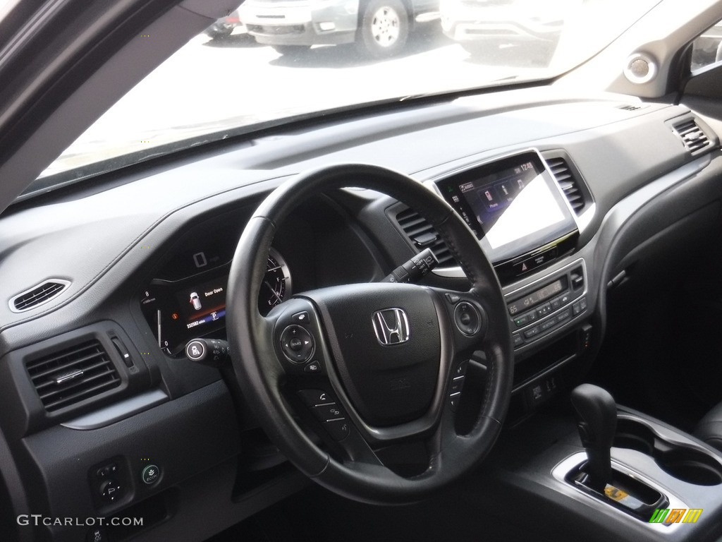 2016 Pilot EX-L AWD - Modern Steel Metallic / Black photo #12