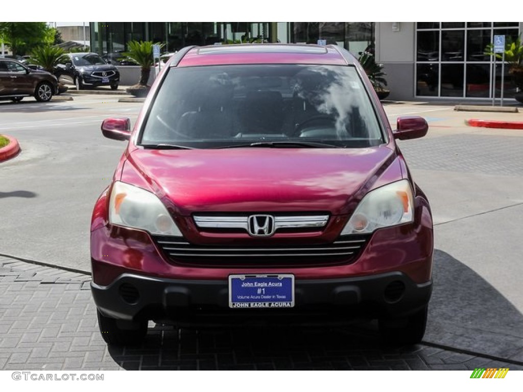 2009 CR-V EX-L - Tango Red Pearl / Gray photo #2