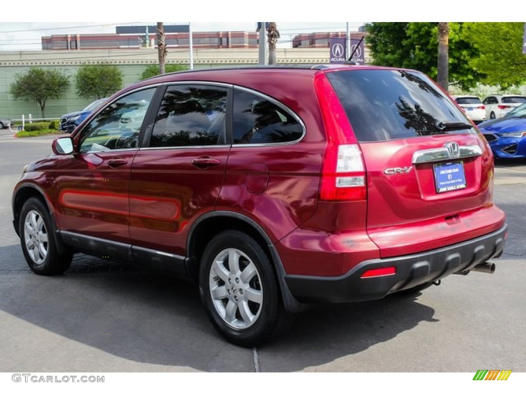 2009 CR-V EX-L - Tango Red Pearl / Gray photo #5