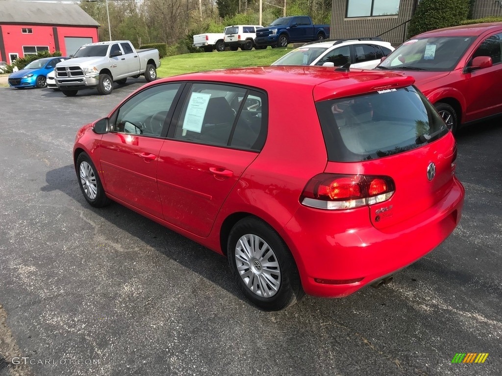 2011 Golf 4 Door TDI - Tornado Red / Titan Black photo #8