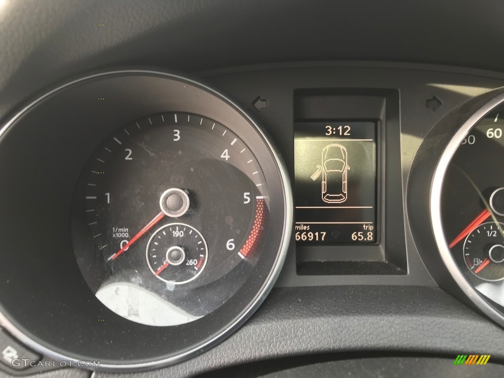2011 Golf 4 Door TDI - Tornado Red / Titan Black photo #10