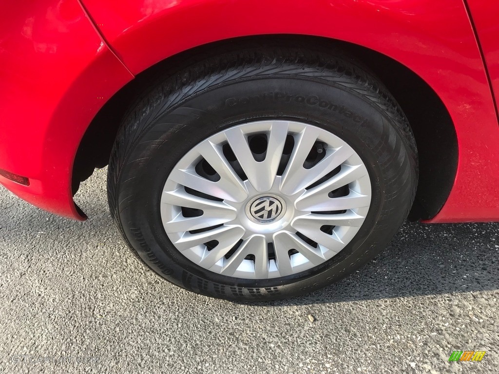 2011 Golf 4 Door TDI - Tornado Red / Titan Black photo #22