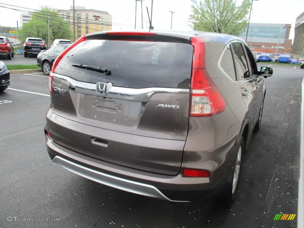 2016 CR-V EX AWD - Urban Titanium Metallic / Beige photo #5