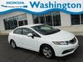 Taffeta White - Civic LX Sedan Photo No. 1
