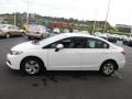 Taffeta White - Civic LX Sedan Photo No. 7