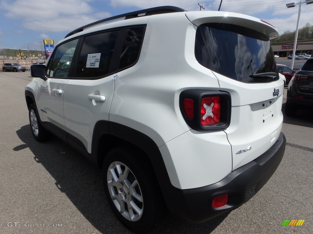 2019 Renegade Latitude 4x4 - Alpine White / Black photo #3