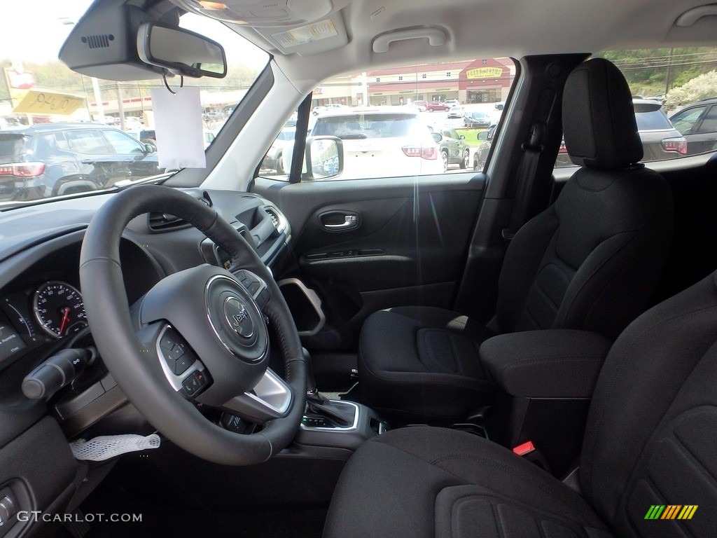 2019 Renegade Latitude 4x4 - Alpine White / Black photo #11