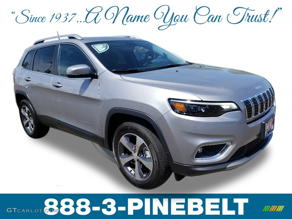 2019 Cherokee Limited 4x4 - Billet Silver Metallic / Black photo #1