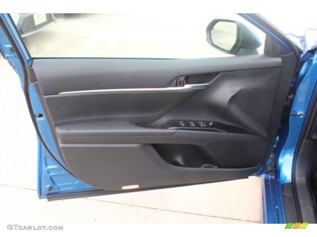 2019 Camry SE - Blue Streak Metallic / Black photo #9