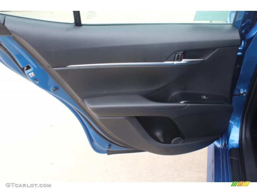 2019 Camry SE - Blue Streak Metallic / Black photo #17