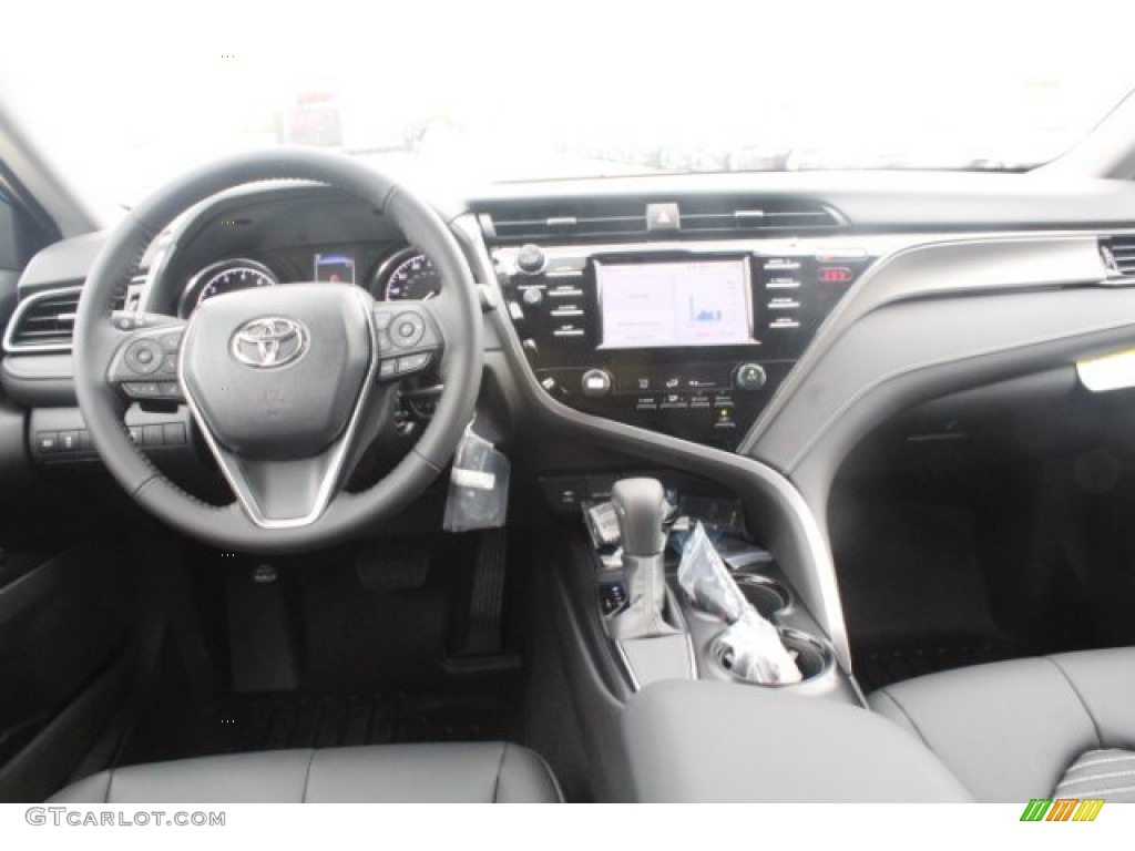 2019 Camry SE - Blue Streak Metallic / Black photo #19