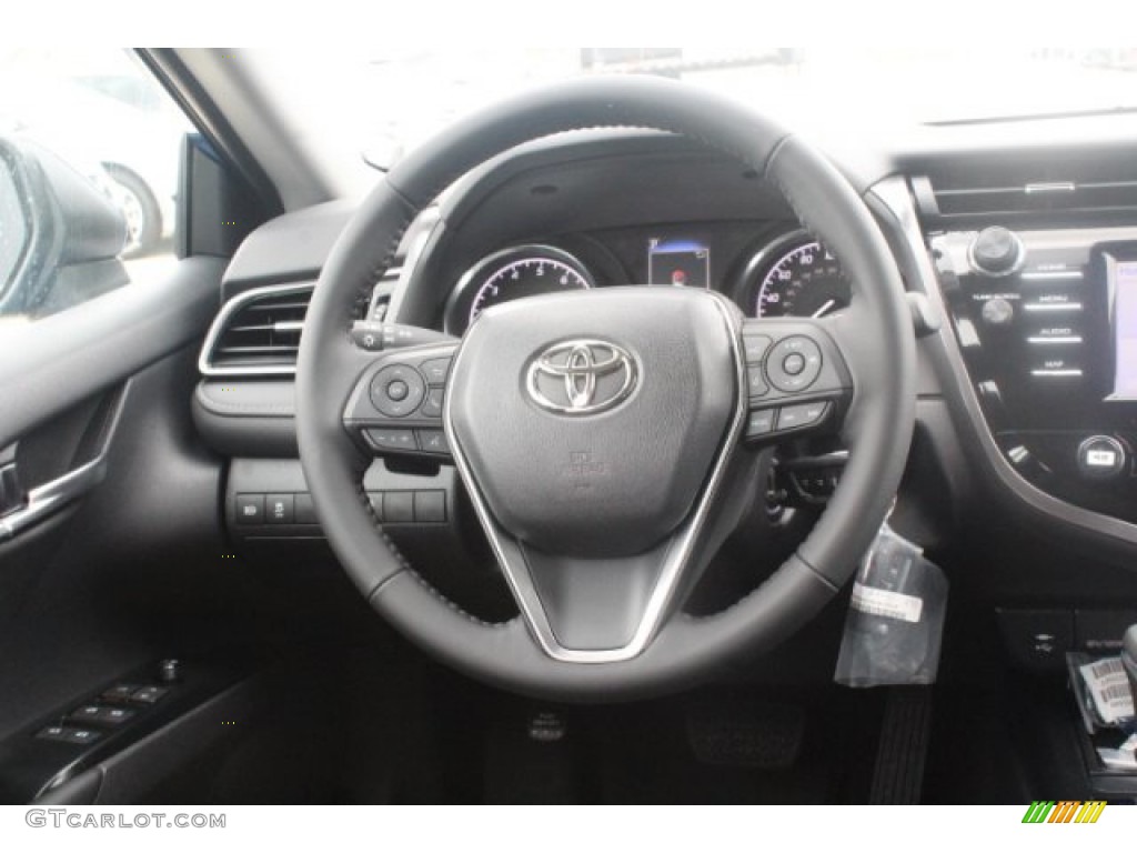 2019 Camry SE - Blue Streak Metallic / Black photo #20