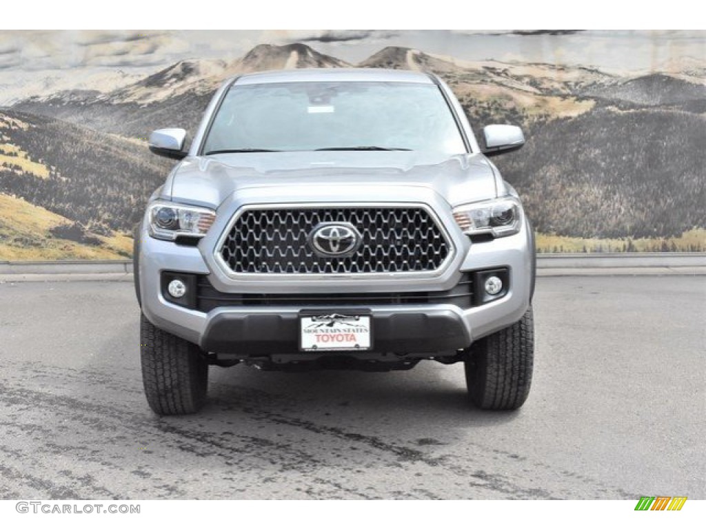 2019 Tacoma TRD Off-Road Double Cab 4x4 - Silver Sky Metallic / TRD Graphite photo #2