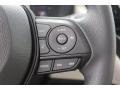 Macadamia/Beige Steering Wheel Photo for 2020 Toyota Corolla #133043630