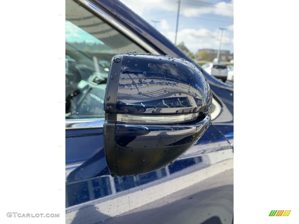 2019 CR-V EX-L AWD - Obsidian Blue Pearl / Gray photo #30