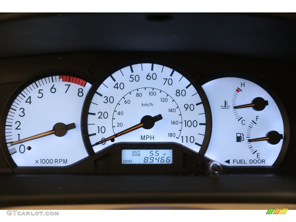 2004 Corolla LE - Black / Pebble Beige photo #10