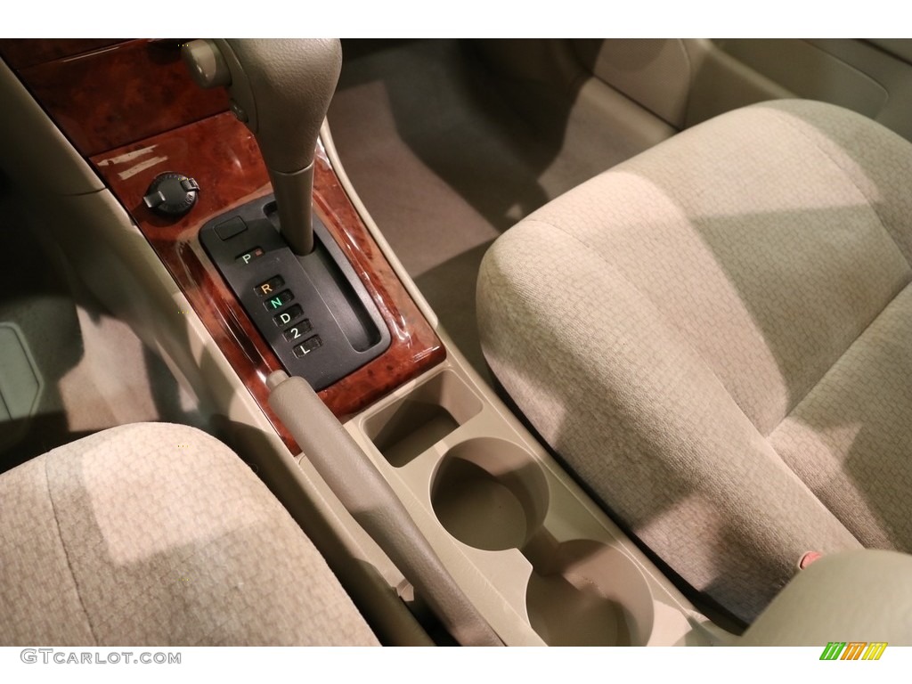 2004 Corolla LE - Black / Pebble Beige photo #14