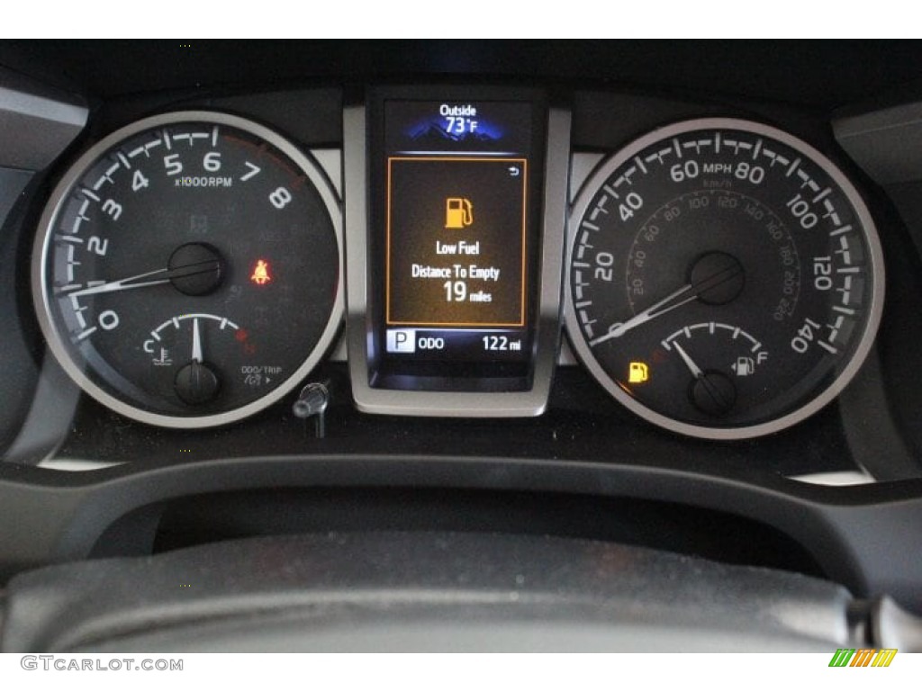 2019 Toyota Tacoma SR5 Double Cab Gauges Photo #133045616