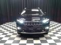 2019 Diamond Black Crystal Pearl Jeep Cherokee Overland 4x4  photo #3