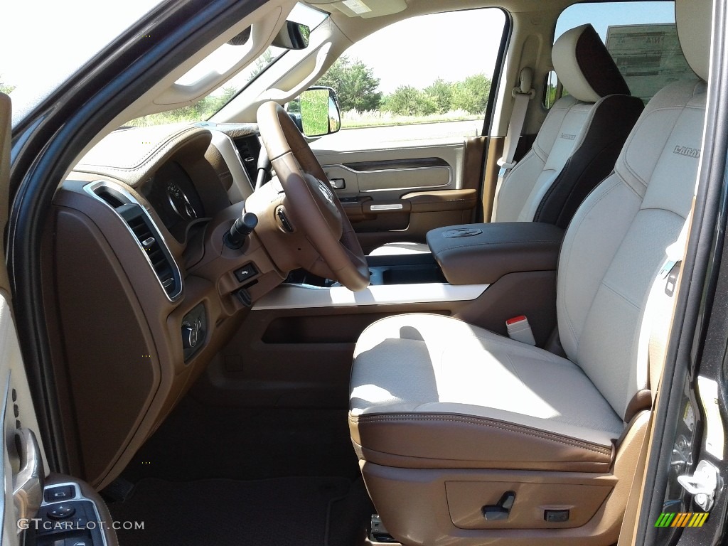 Mountain Brown/Light Frost Beige Interior 2019 Ram 3500 Laramie Mega Cab 4x4 Photo #133047089