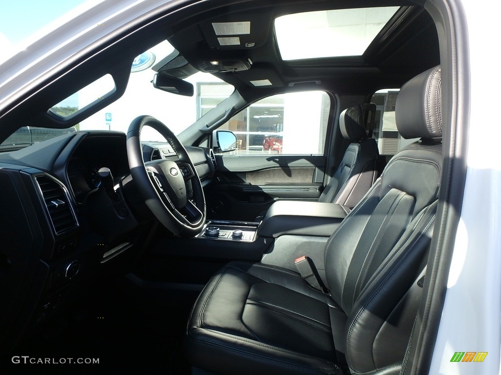 Ebony Interior 2019 Ford Expedition Limited Max 4x4 Photo #133048664