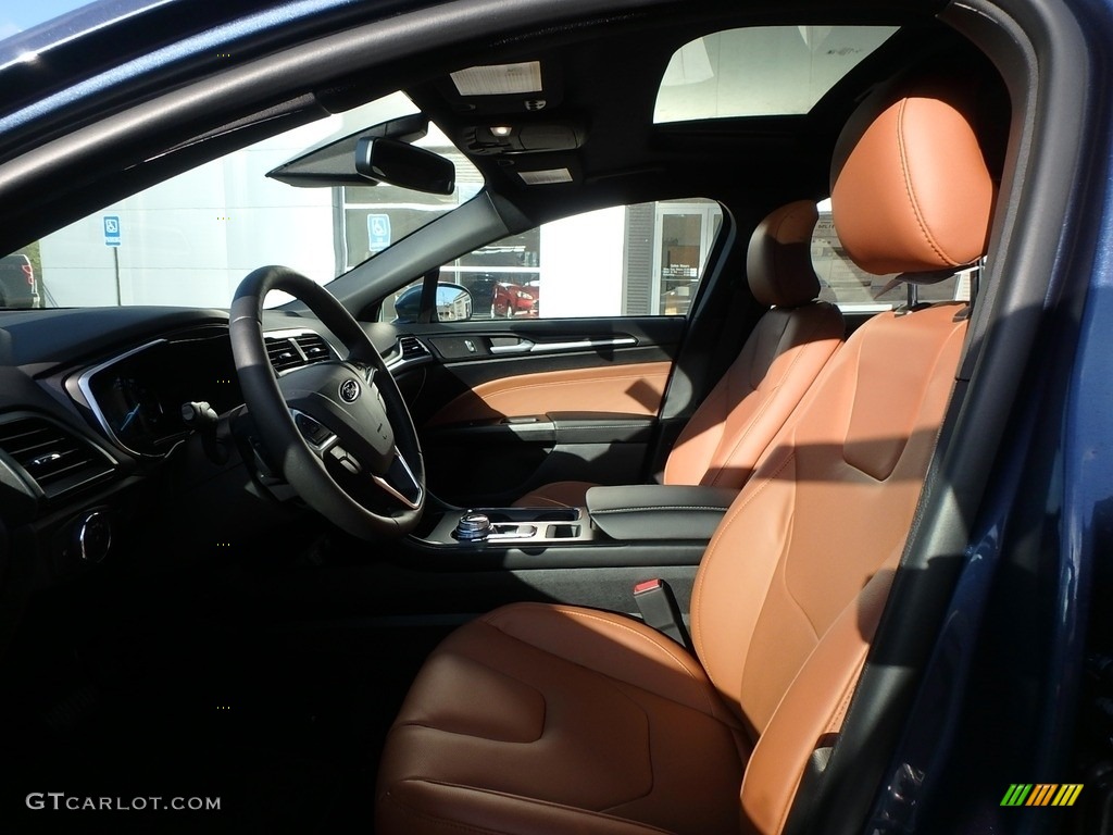 2019 Ford Fusion Titanium AWD Front Seat Photo #133049726