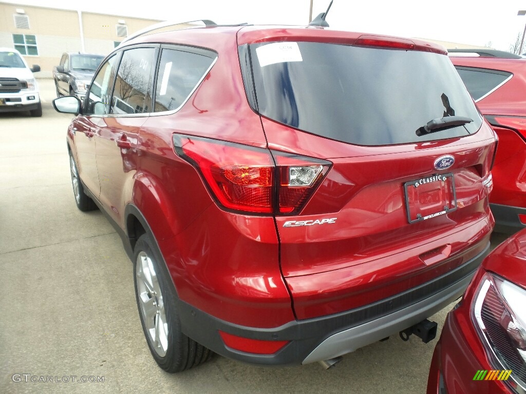 2019 Escape Titanium - Ruby Red / Chromite Gray/Charcoal Black photo #3