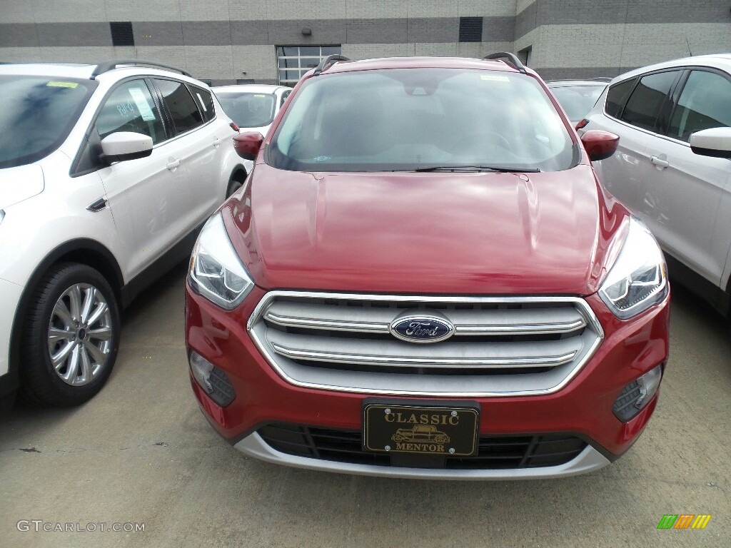2019 Escape SEL - Ruby Red / Chromite Gray/Charcoal Black photo #2