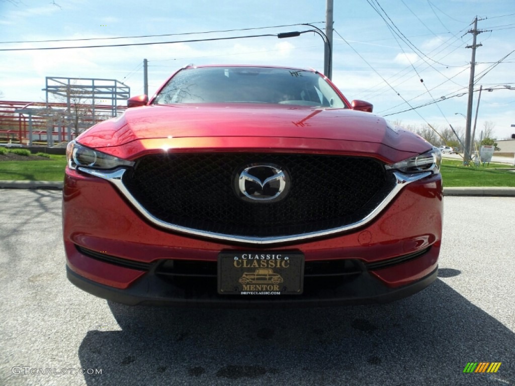 2019 CX-5 Touring AWD - Soul Red Crystal Metallic / Black photo #2