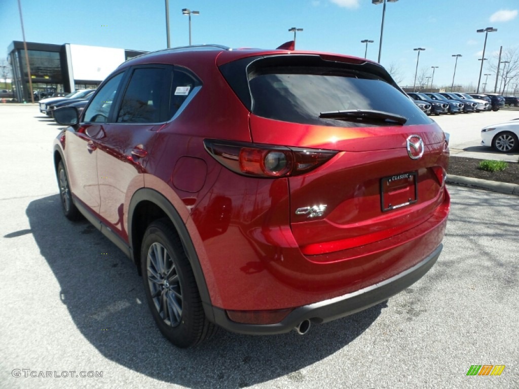2019 CX-5 Touring AWD - Soul Red Crystal Metallic / Black photo #5